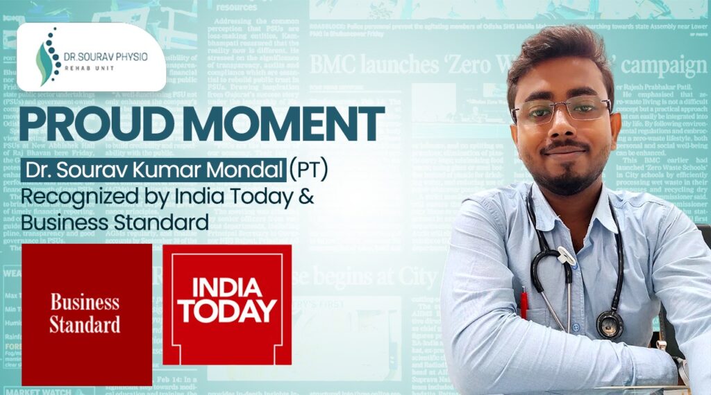 recognition in India Today and Business Standard, Dr. Sourav Kumar Mondal